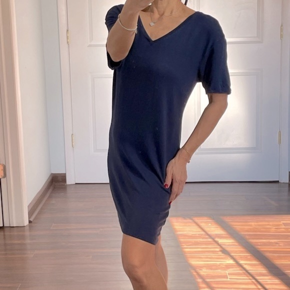 Lou&Grey Signature Soft Short Sleeves Tee Dress size XS - Picture 5 of 10